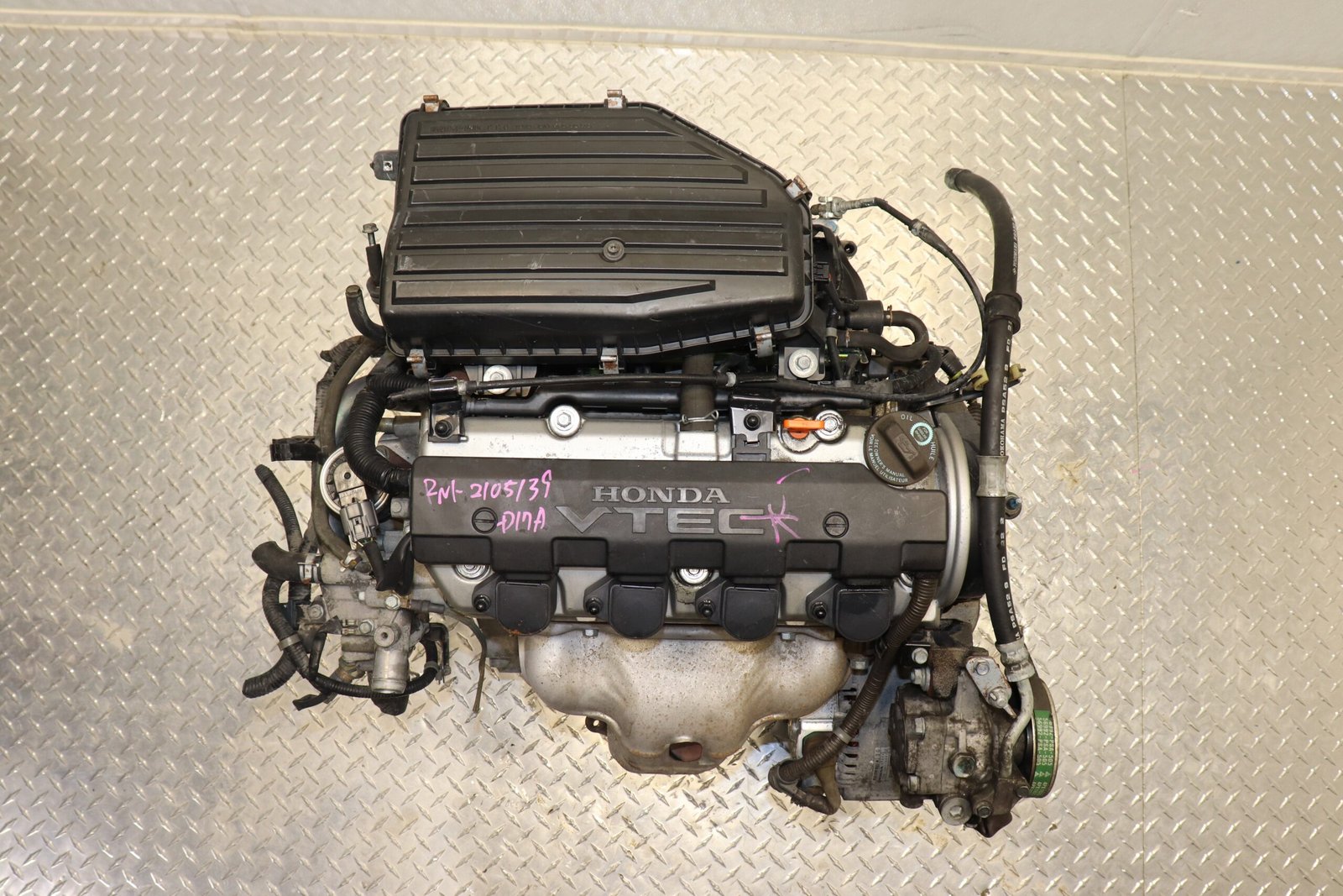 2001-2005 Honda Civic 1.7L JDM D17A Engine | SOHC VTEC Replacement Motor - Image 3