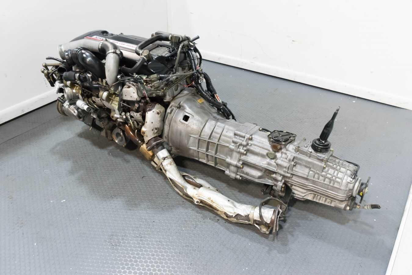 Used jdm Nissan Skyine GTR R32 RB26DET Complete Engine with Ecu and Harness for Sale - Image 7