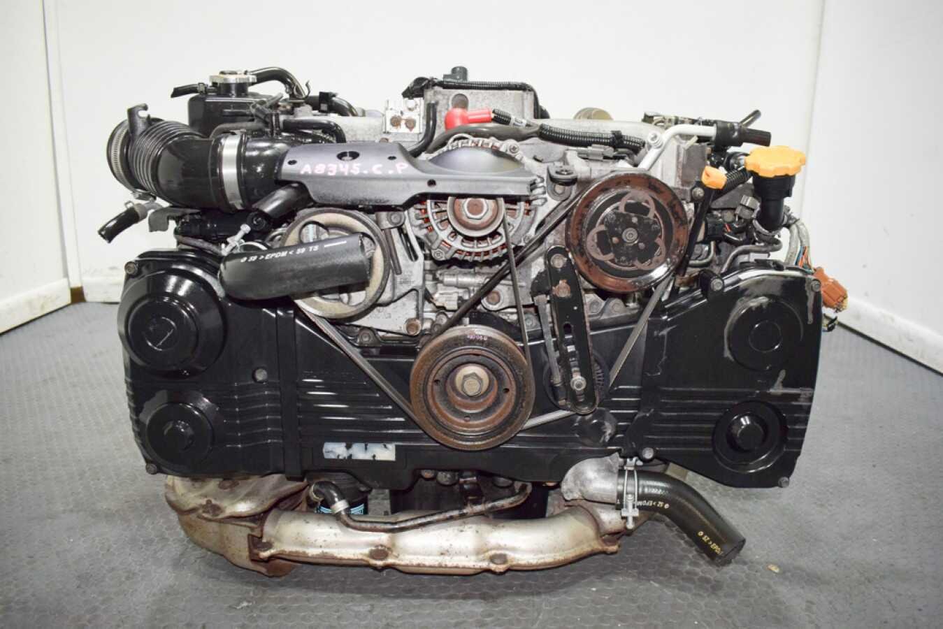 Used Low Mileage & Clean JDM 02-05 Subaru WRX EJ205 Replacement Motor with AVCS, TGV, and TD04 Turbo for sale.
