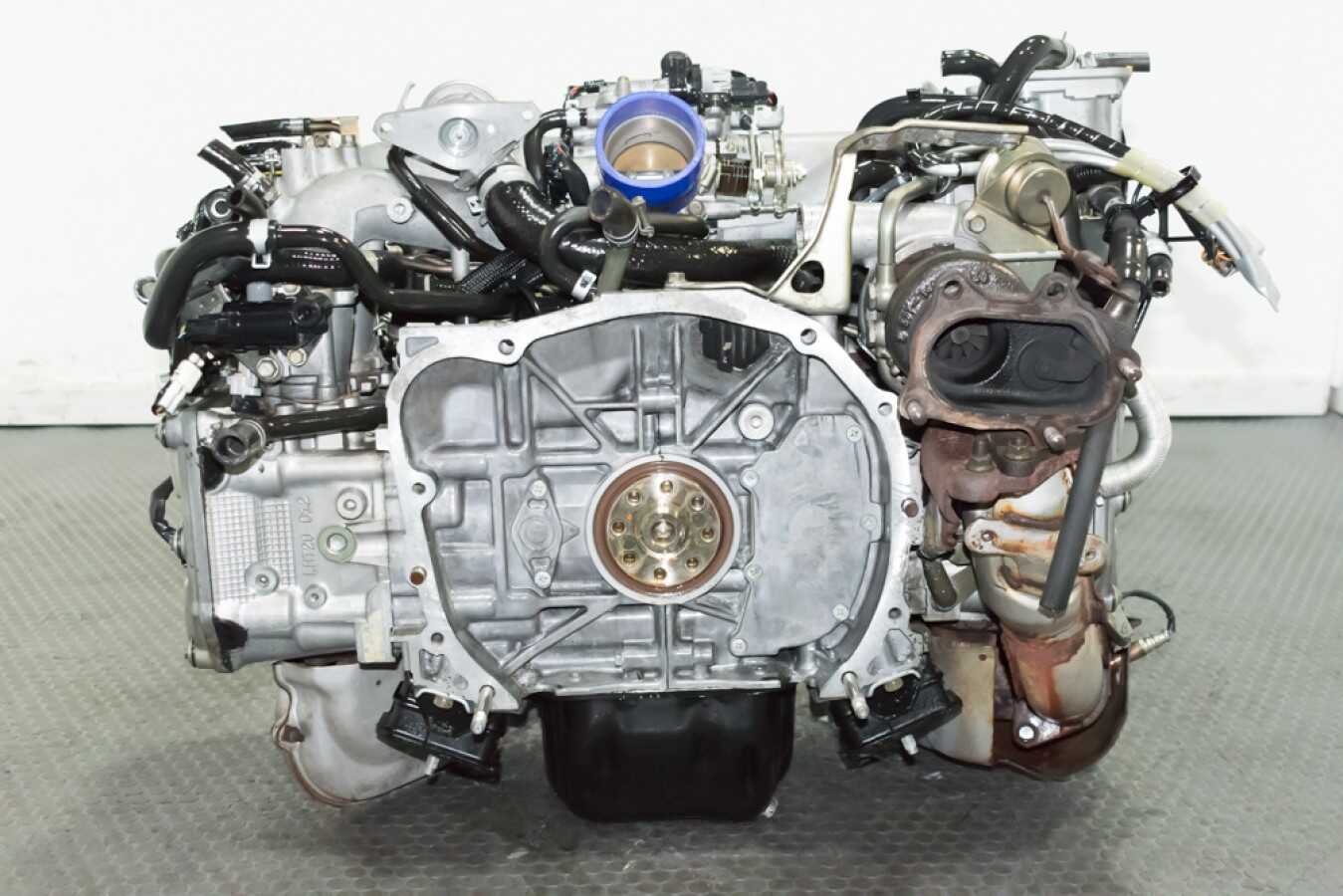 Clean Low Mileage JDM 02-05 Subaru Impreza WRX EJ205 Replacement Motor with AVCS, TGV, and TD04 Turbo for sale. - Image 3