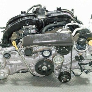 Very Clean, Low Mile JDM 2018 Subaru Forester FB25 2.5L Replacement Motor with Less Than 30K Miles for Sale.