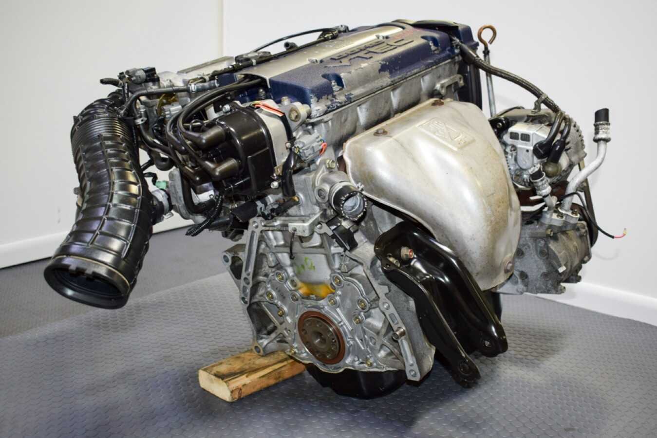 97 98 99 2000 2001 Honda Accord and Prelude H23A Blue Top DOHC Vtec 2.3L Replacement Engine for Sale. - Image 8