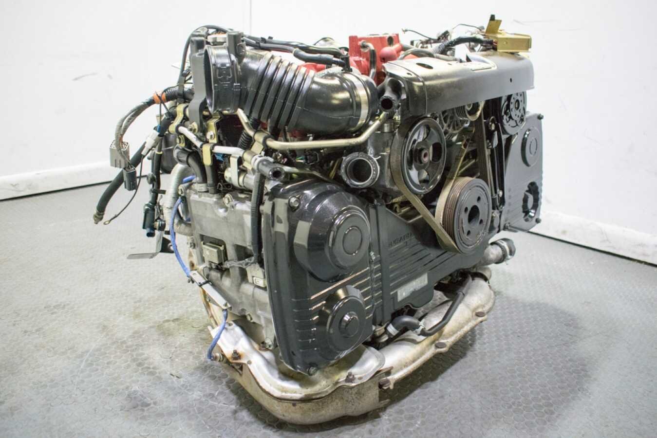 JDM Subaru Forester STI EJ255 Engine with VF41 Turbo for 2004 2005 2006 2007 WRX STI Fitment, See Compression Test Video. - Image 3