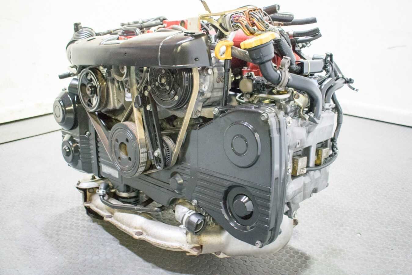 JDM Subaru Forester STI EJ255 Engine with VF41 Turbo for 2004 2005 2006 2007 WRX STI Fitment, See Compression Test Video. - Image 16