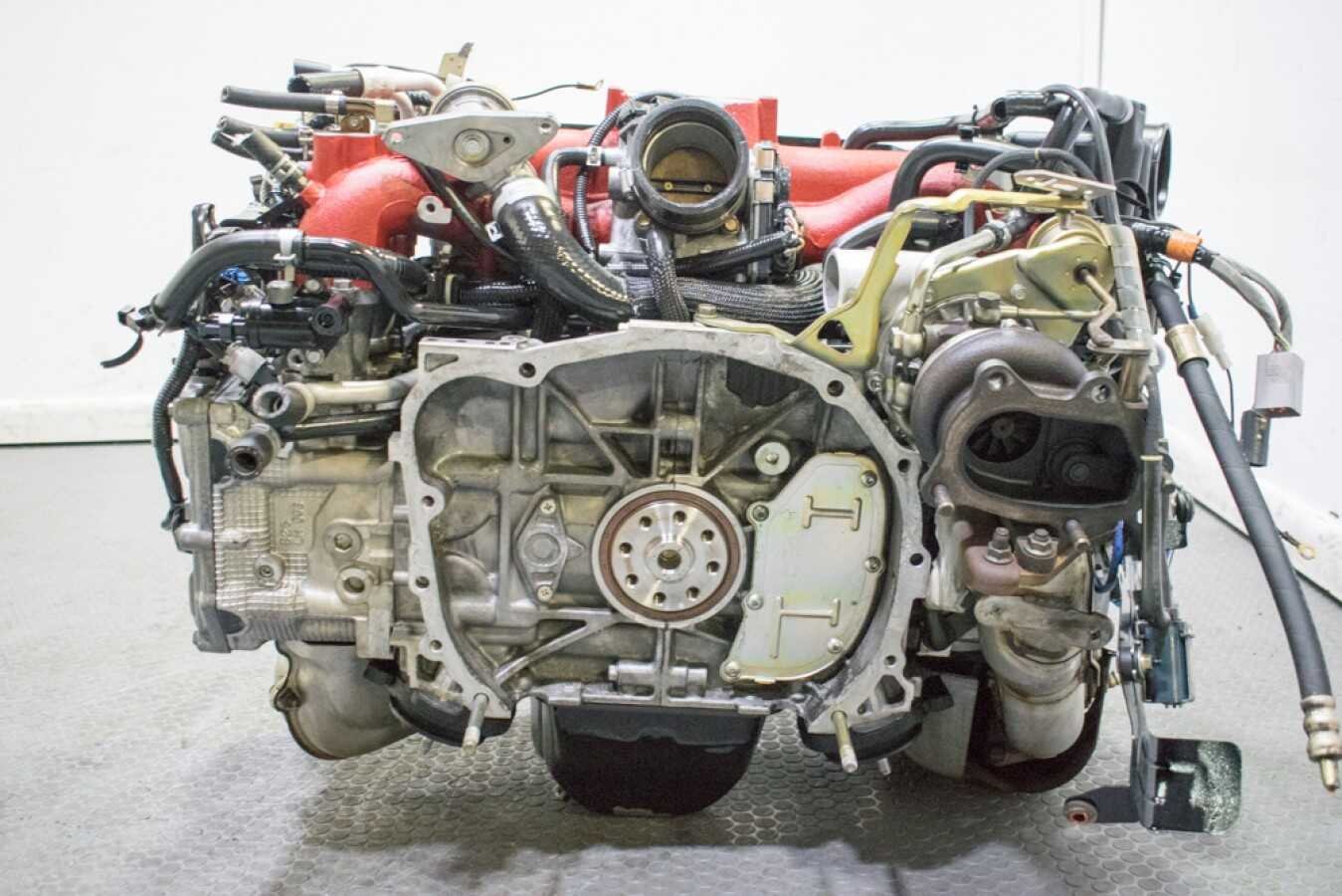 JDM Subaru Forester STI EJ255 Engine with VF41 Turbo for 2004 2005 2006 2007 WRX STI Fitment, See Compression Test Video. - Image 6