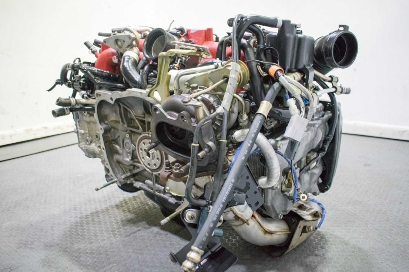 JDM Subaru Forester STI EJ255 Engine with VF41 Turbo for 2004 2005 2006 2007 WRX STI Fitment, See Compression Test Video. - Image 9