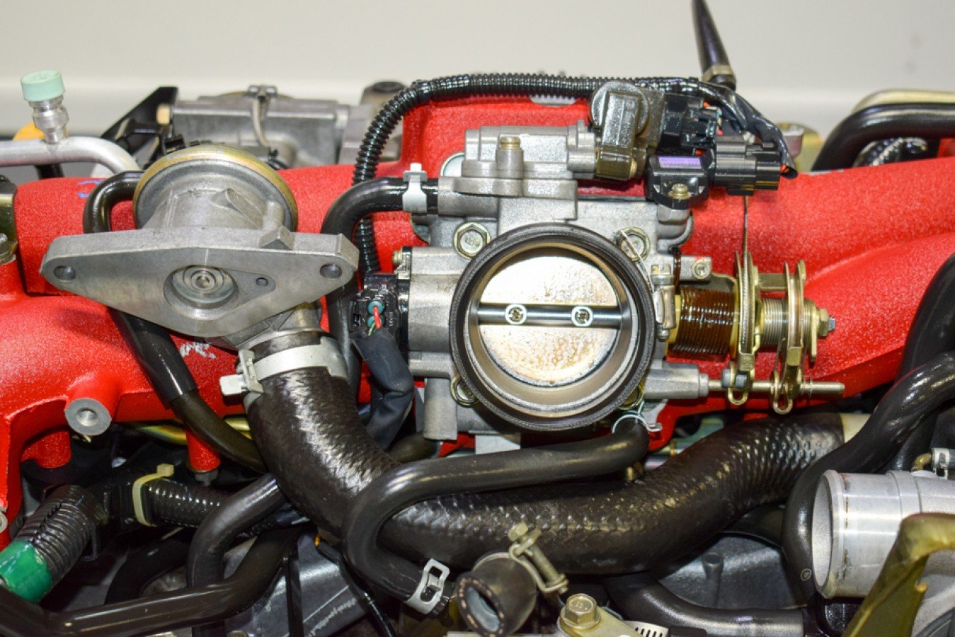 2002-2005 Subaru WRX STI EJ207 Version 7 Engine with VF30 Turbo and Ecu for Sale - Image 9