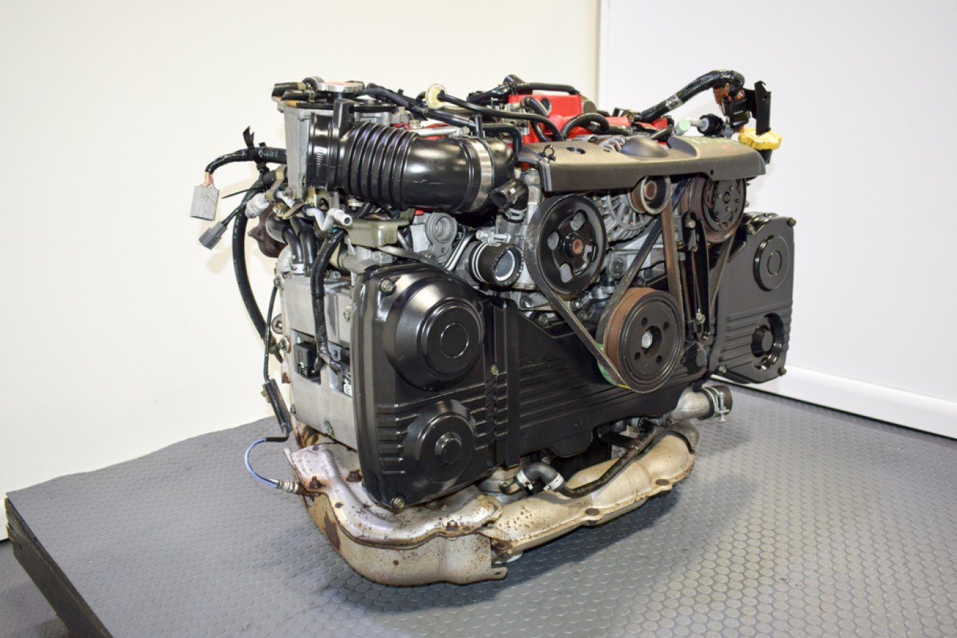 2002-2005 Subaru Impreza WRX STI EJ207 Version 7 Engine with VF30 Single Scroll Turbo, TMIC and Ecu for Sale. - Image 5