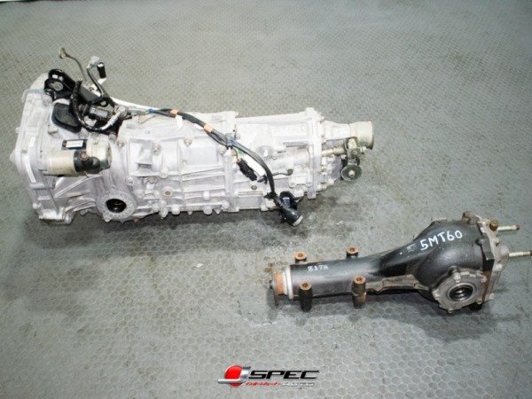 JDM Used Subaru Impreza WRX 02-05 TY754VB3AA JDM 4.44 Pull Type Transmission and Rear Diff Low Miles