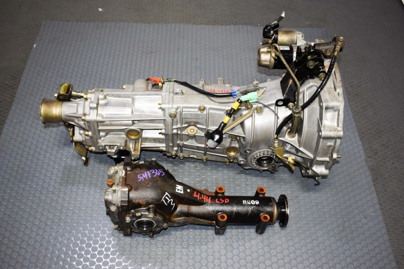 JDM Subaru WRX, Legacy GT Spec B, Push Type 2008-2011 TY757VBABB 5 Speed Transmission & 4.444 Rear Diff - Image 5