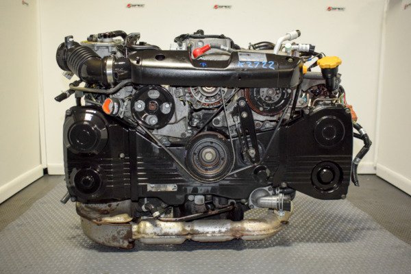 2002-2005 Subaru Impreza WRX EJ205 2.0 Liter Turbo Motor with TGV delete Intake.