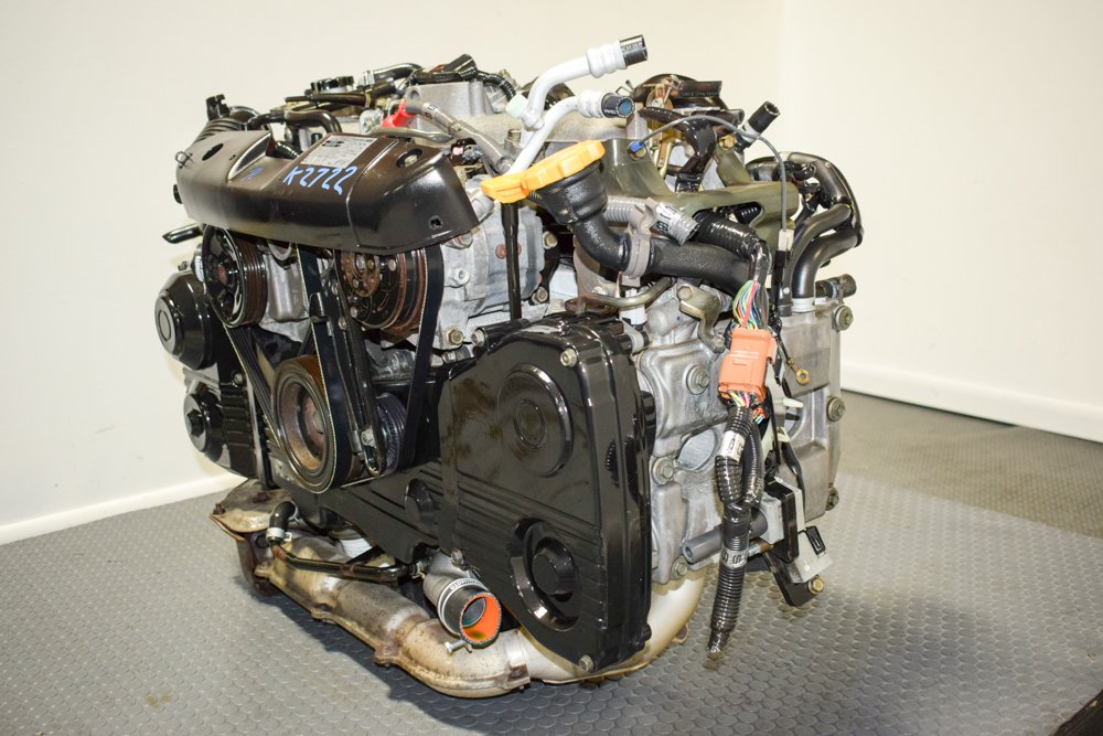 2002-2005 Subaru Impreza WRX EJ205 2.0 Liter Turbo Motor with TGV delete Intake. - Image 4
