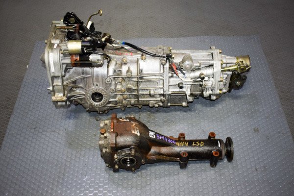 04-05 Impreza WRX Replacement Pull Type TY754VB6AA 5 Speed AWD Transmission with 4.444 LSD Rear Diff