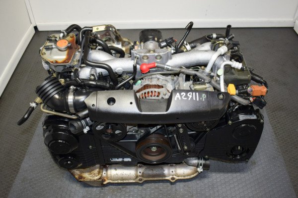 JDM 02-05 Subaru Impreza WRX EJ205 2.0L Turbo Engine with TGV delete Intake for Sale | Ref: A2911