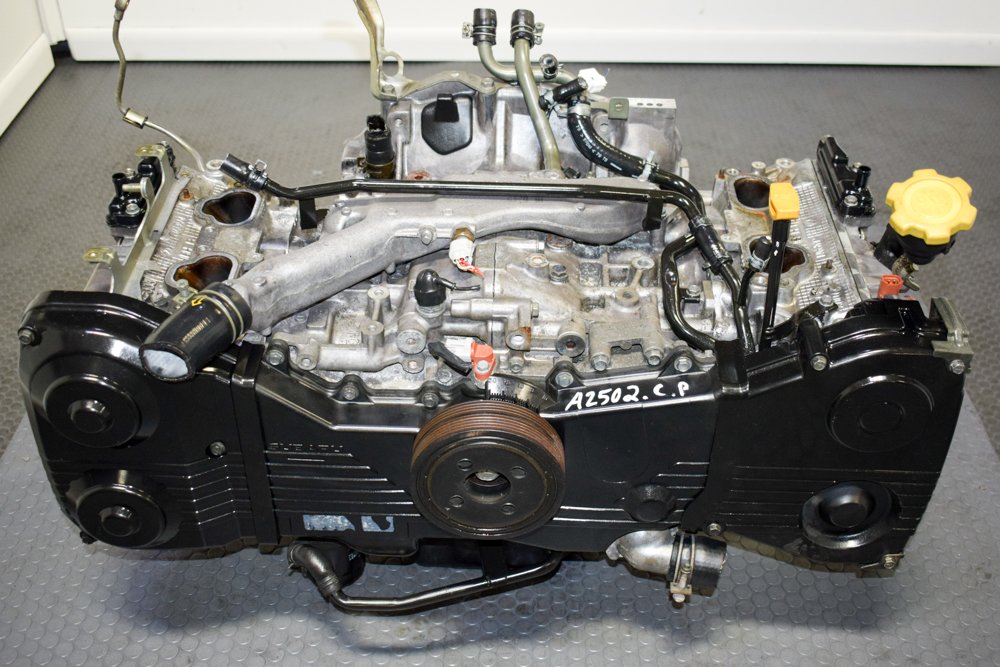 2002-2005 Subaru WRX 2.0 Liter Quad CAM EJ20 Turbo Long Block For Sale. - Image 3