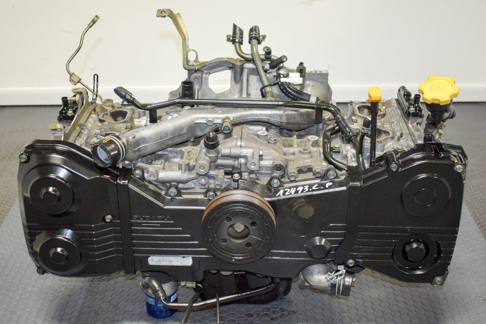 2002-2005 Subaru WRX 2.0 Liter Quad CAM EJ206 Turbo Long Block Application For Sale. - Image 3