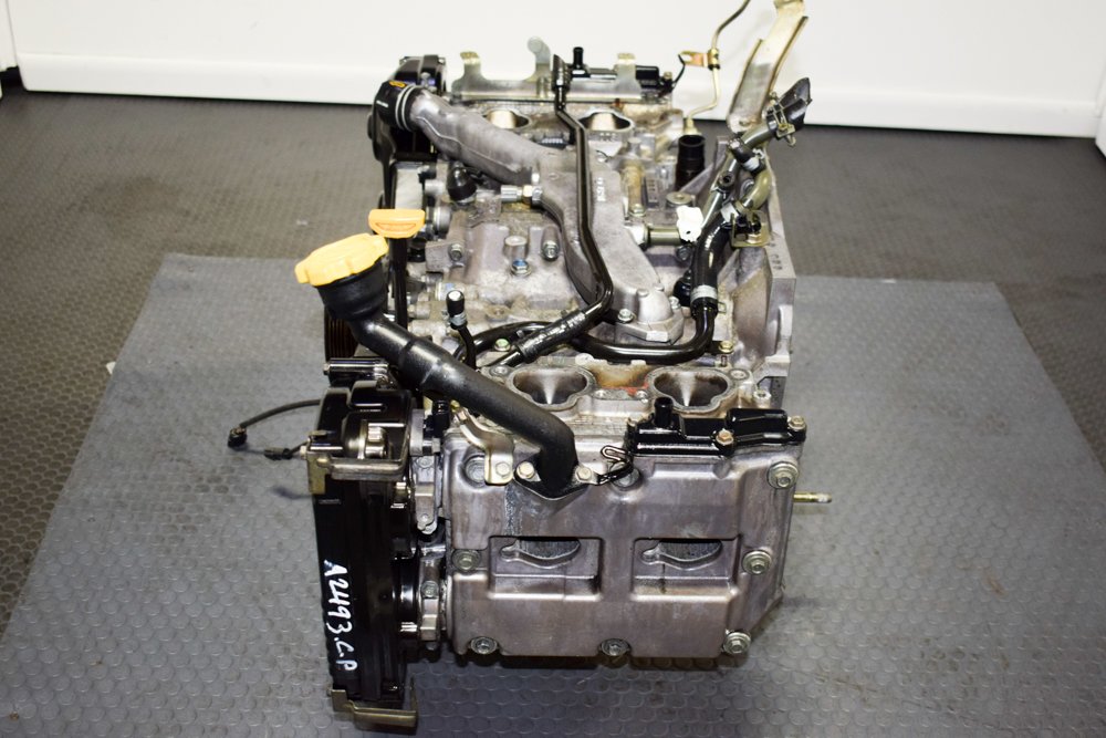 2002-2005 Subaru WRX 2.0 Liter Quad CAM EJ206 Turbo Long Block Application For Sale. - Image 4