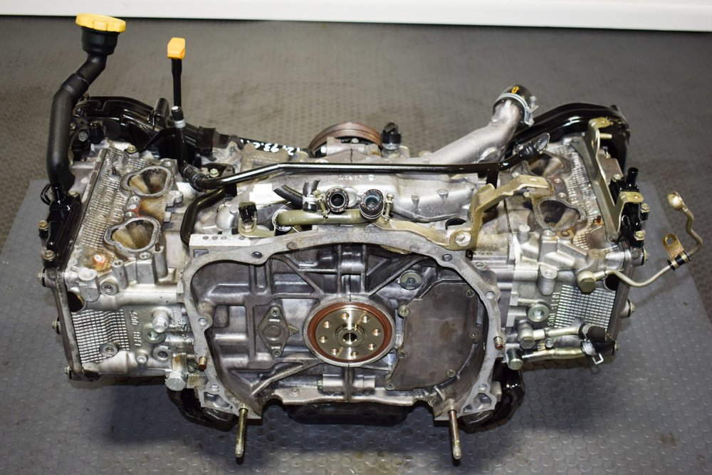 2002-2005 Subaru WRX 2.0 Liter Quad CAM EJ206 Turbo Long Block Application For Sale. - Image 6