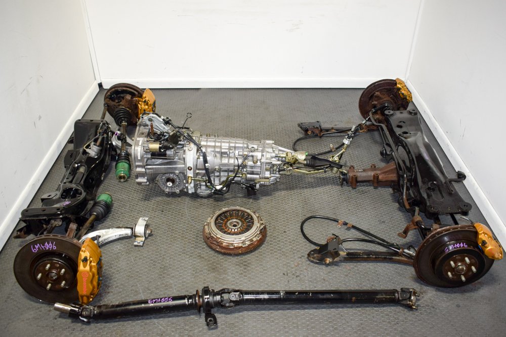 Complete 6 Speed TY856WB1AA Swap with 5×100 hubs, Brembo Calipers, R180 Diff, Axles and More. - Image 2