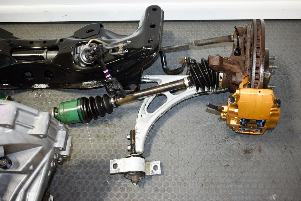 Complete 6 Speed TY856WB1AA Swap with 5×100 hubs, Brembo Calipers, R180 Diff, Axles and More. - Image 11