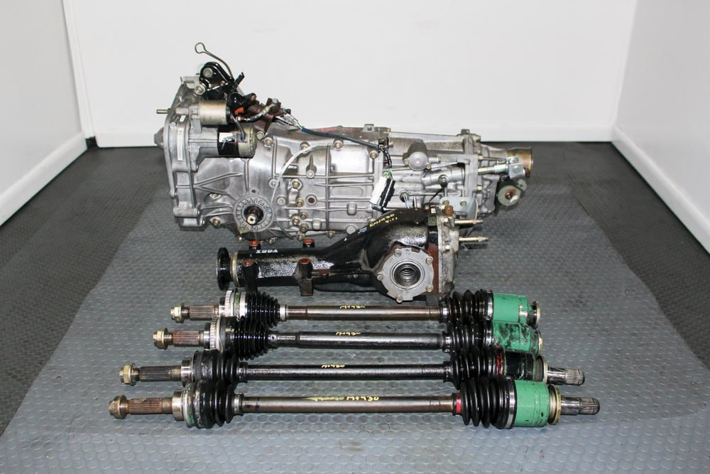 JDM Subaru WRX 5MT TY758V25AA 4.44 Diff Axles 2008–2014 AWD