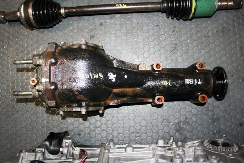 JDM Subaru WRX 5MT TY758V25AA 4.44 Diff Axles 2008–2014 AWD - Image 13