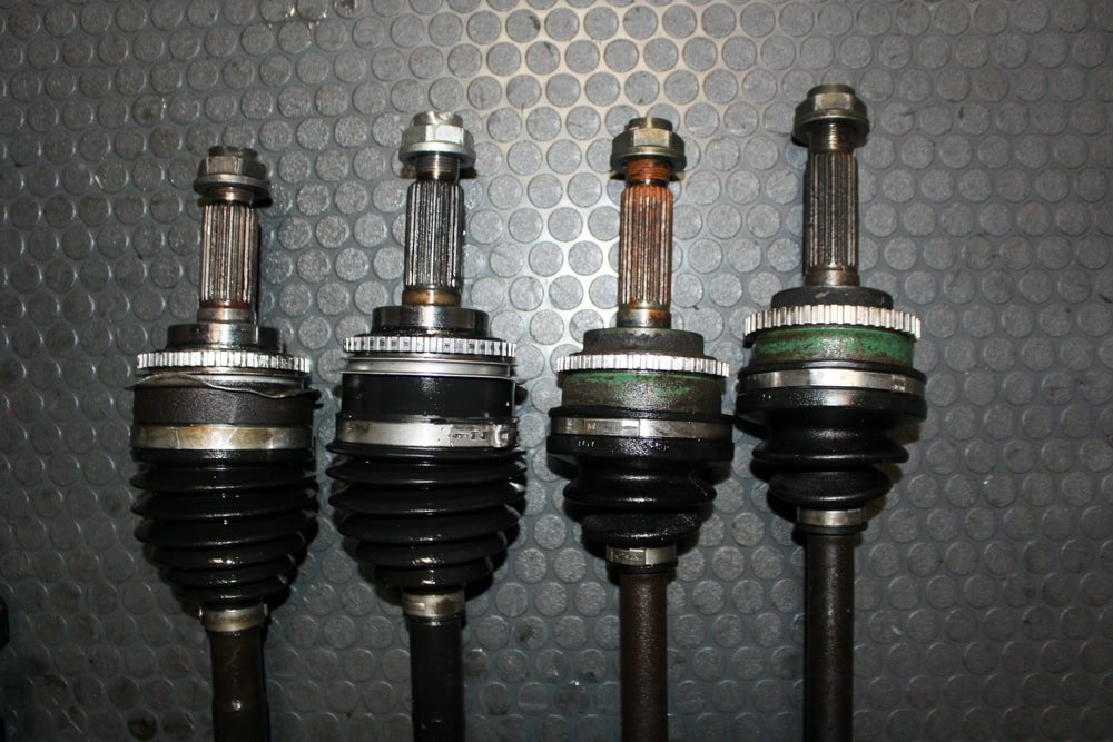 JDM Subaru WRX 5MT TY758V25AA 4.44 Diff Axles 2008–2014 AWD - Image 15